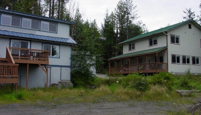 Bedroom view inside Alaska vacation rental in Ketchikan for a peaceful AK vacation stay